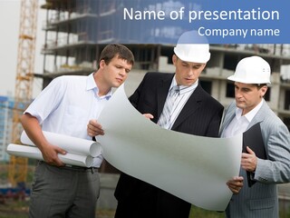 Profession Build People PowerPoint Template