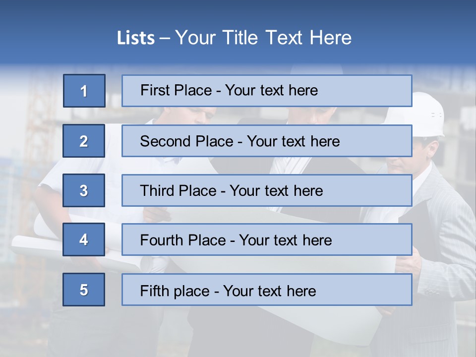 Profession Build People PowerPoint Template