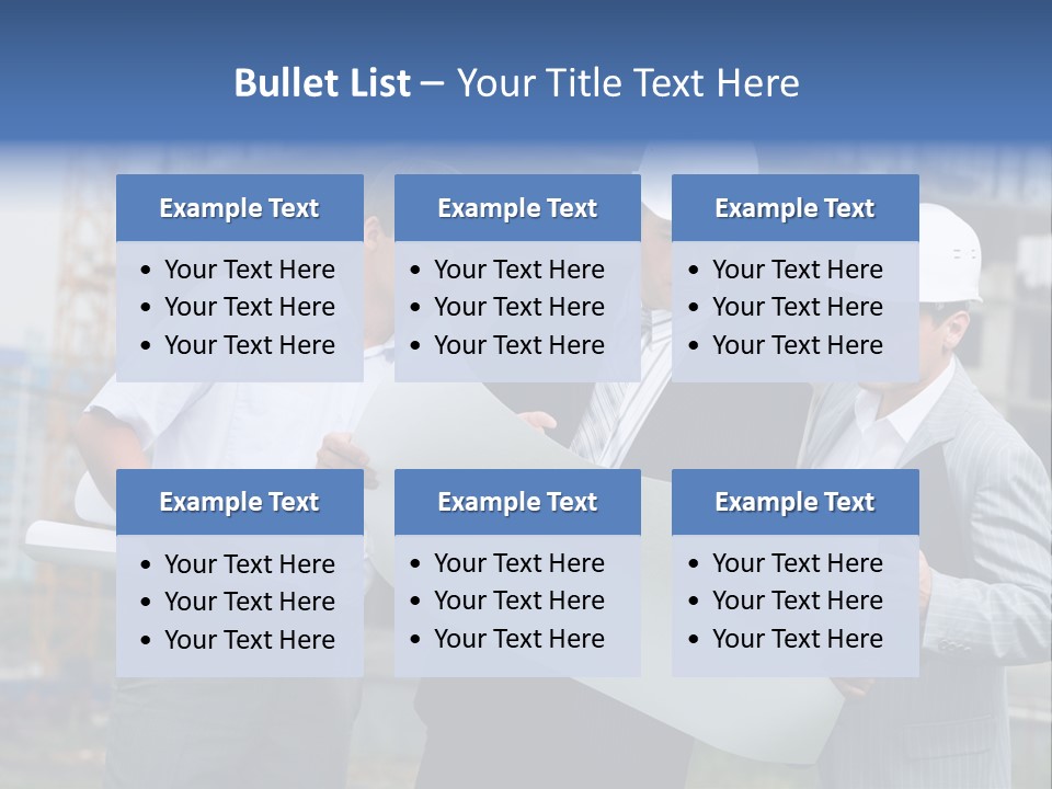 Profession Build People PowerPoint Template