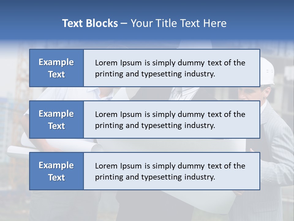 Profession Build People PowerPoint Template