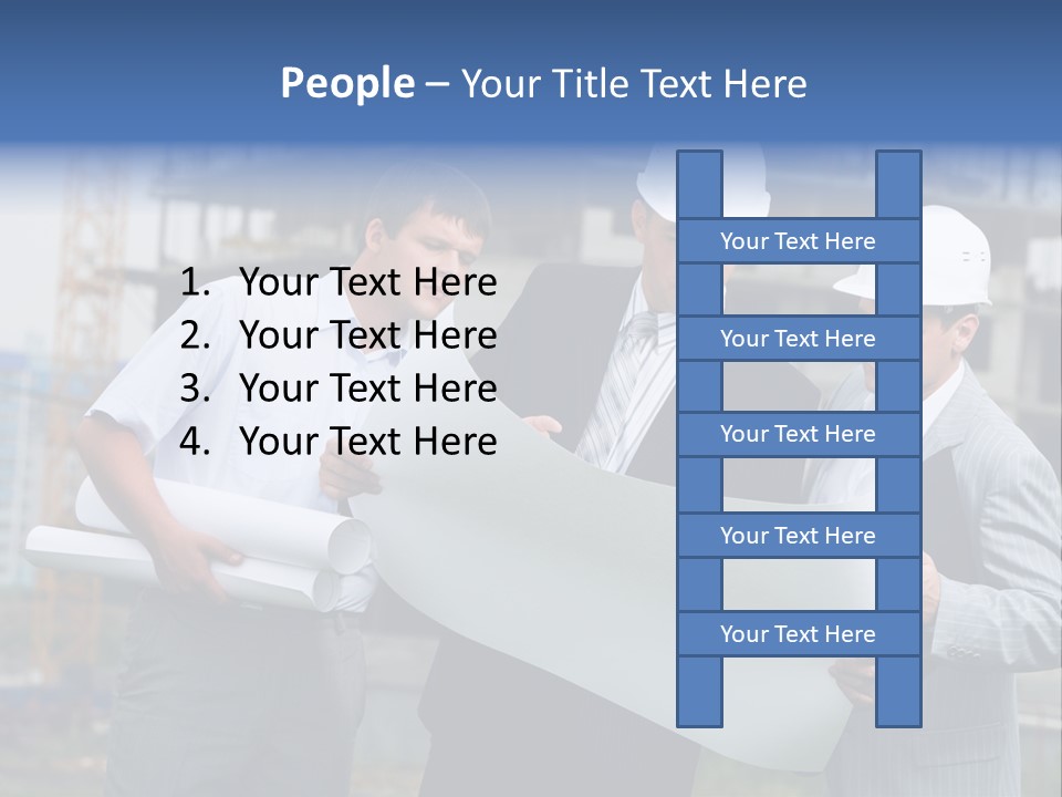 Profession Build People PowerPoint Template