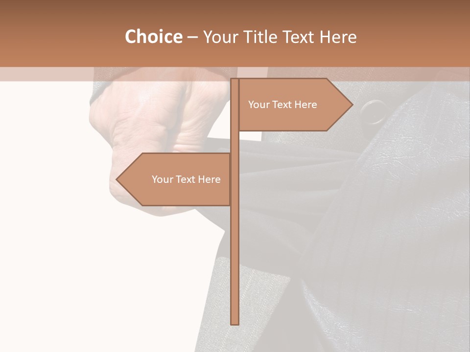 Life Moneyless Truth PowerPoint Template