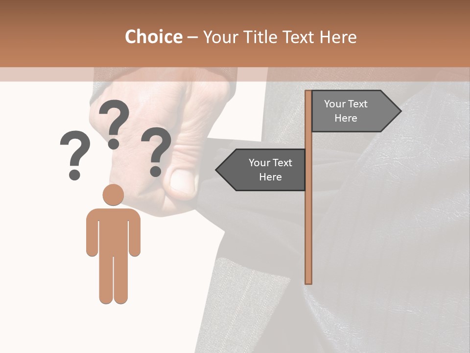 Life Moneyless Truth PowerPoint Template