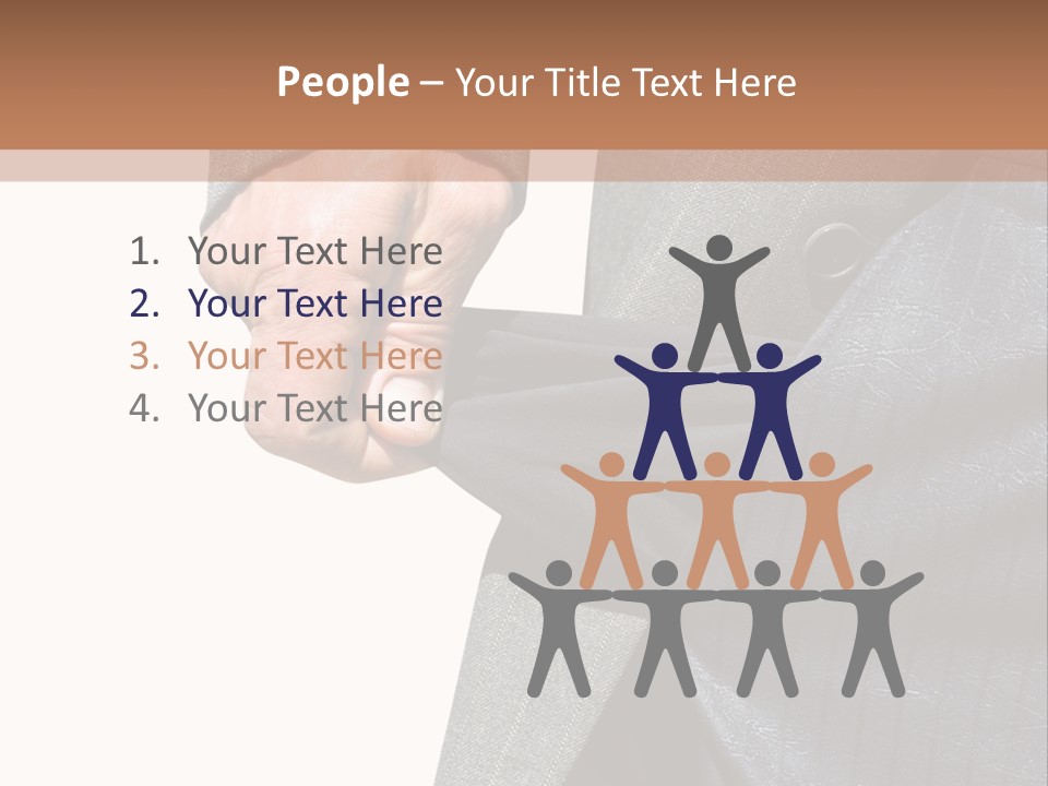 Life Moneyless Truth PowerPoint Template