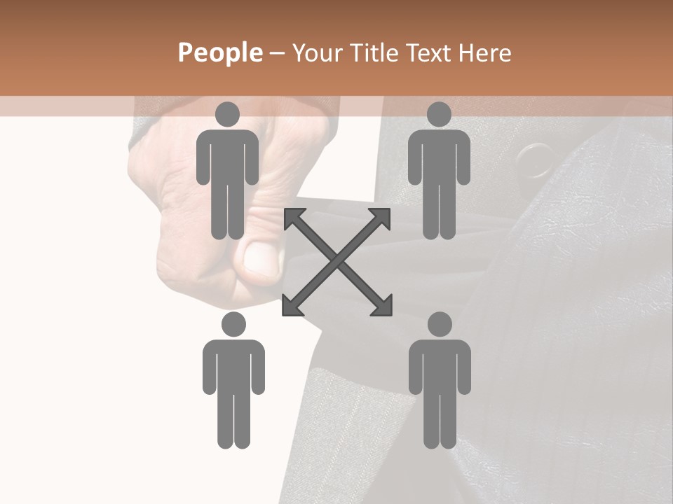 Life Moneyless Truth PowerPoint Template