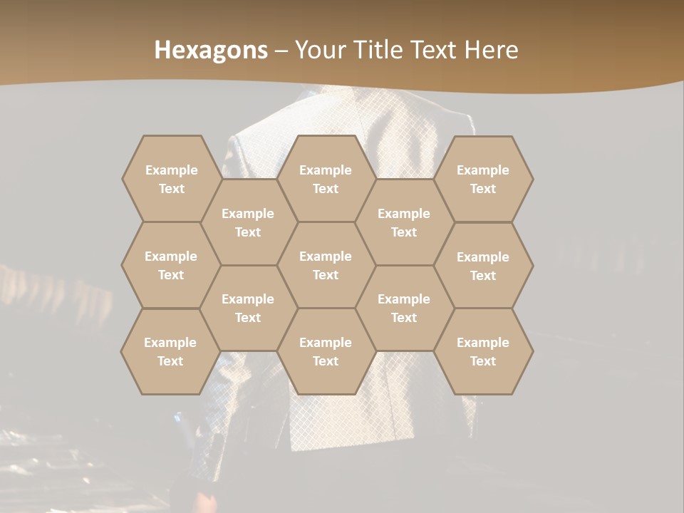 Childhood Torn Bear PowerPoint Template