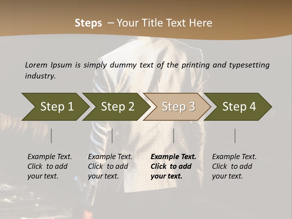 Childhood Torn Bear PowerPoint Template