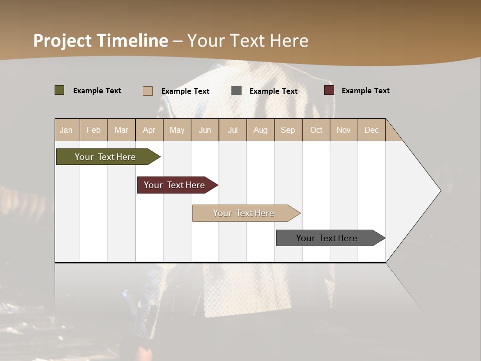 Childhood Torn Bear PowerPoint Template