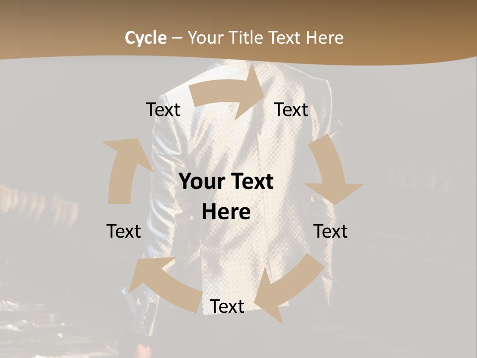 Childhood Torn Bear PowerPoint Template
