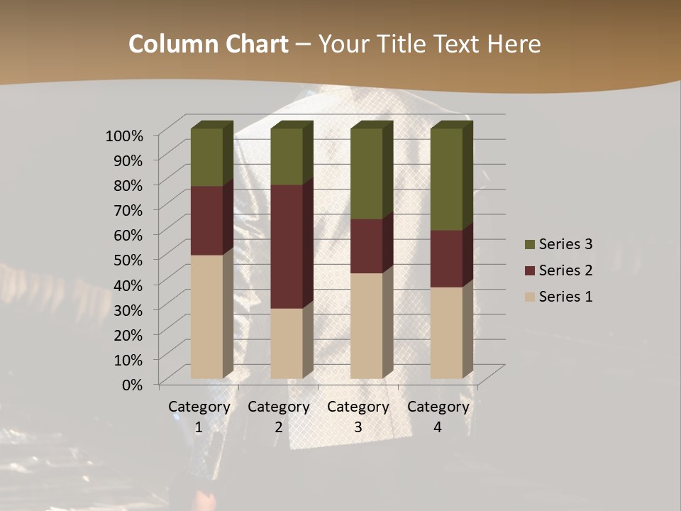 Childhood Torn Bear PowerPoint Template