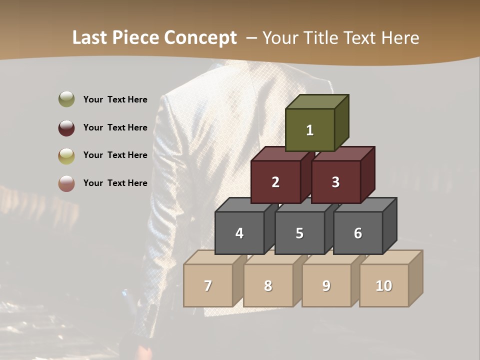 Childhood Torn Bear PowerPoint Template