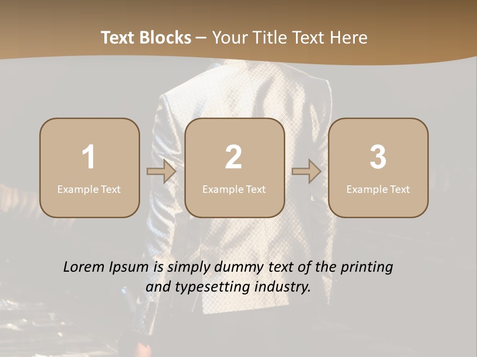 Childhood Torn Bear PowerPoint Template