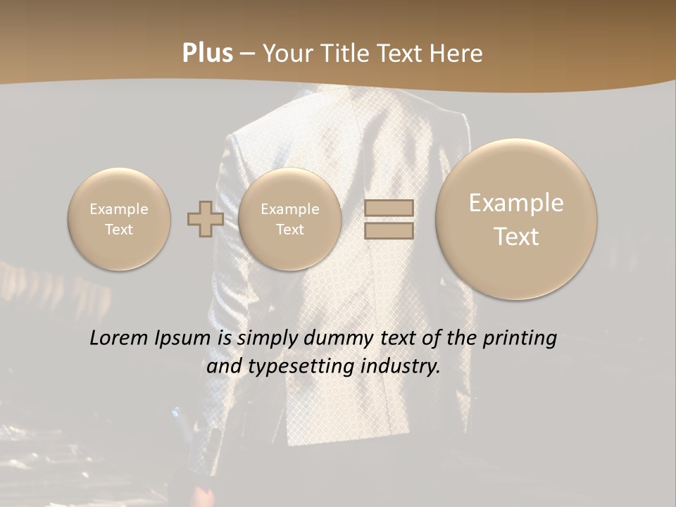 Childhood Torn Bear PowerPoint Template