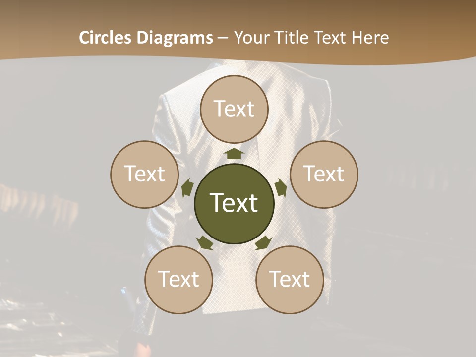 Childhood Torn Bear PowerPoint Template