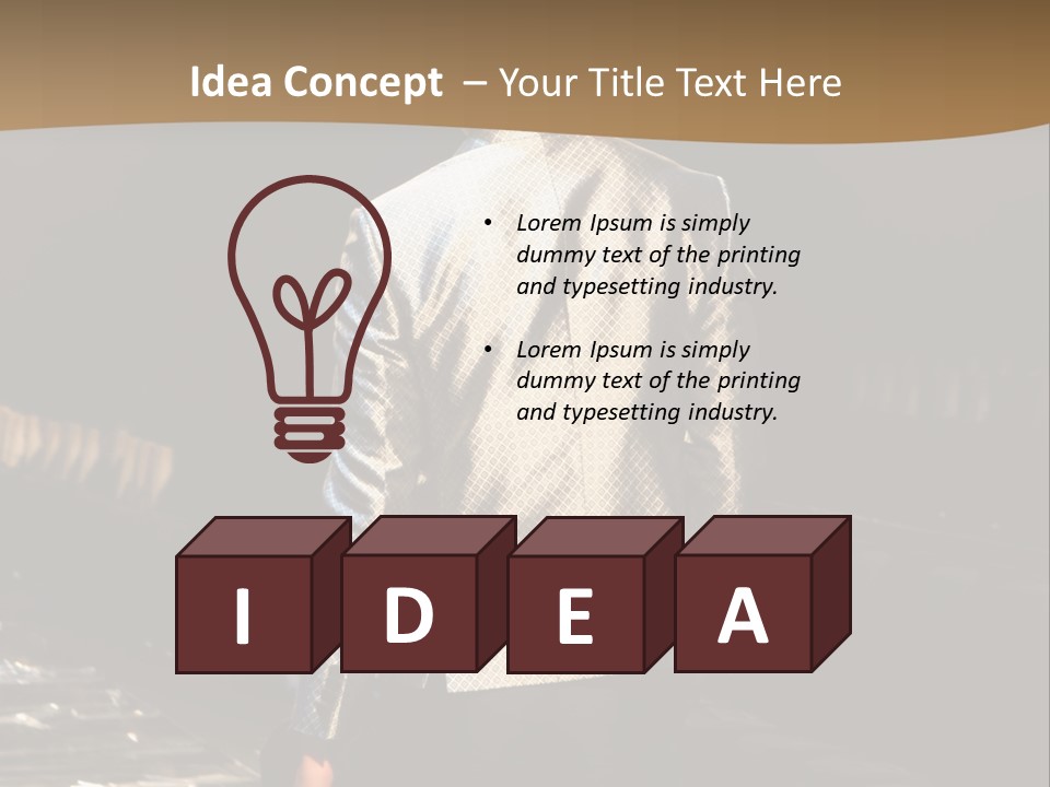 Childhood Torn Bear PowerPoint Template