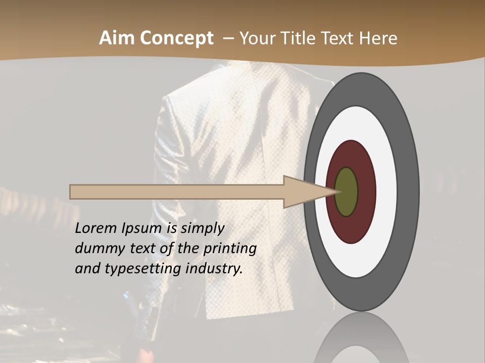 Childhood Torn Bear PowerPoint Template