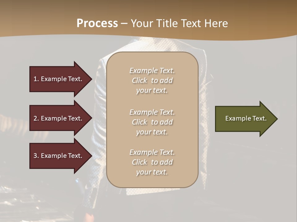 Childhood Torn Bear PowerPoint Template