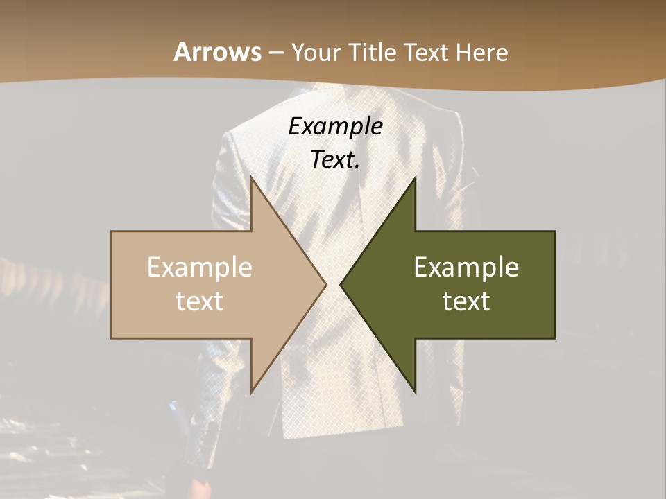 Childhood Torn Bear PowerPoint Template