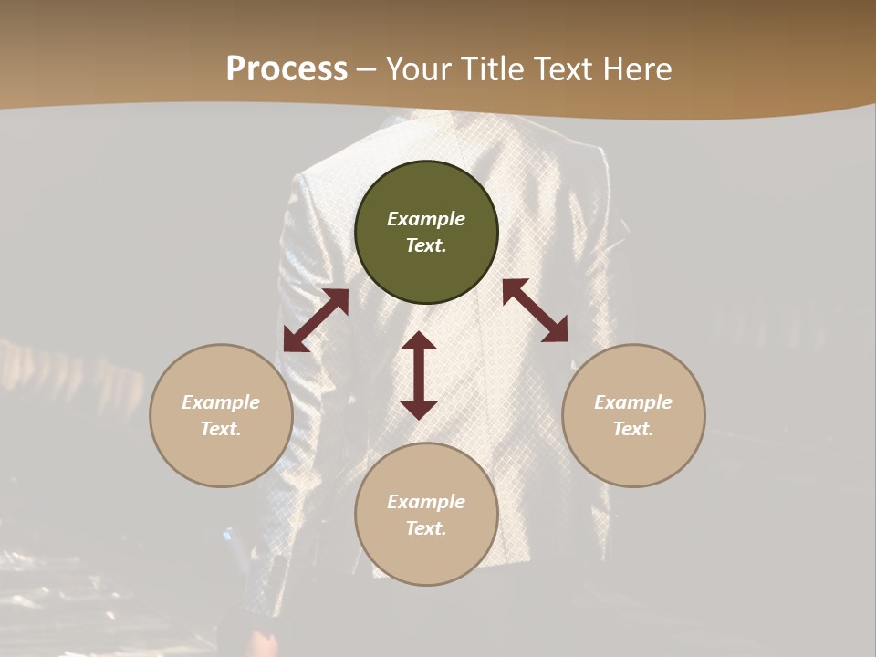 Childhood Torn Bear PowerPoint Template