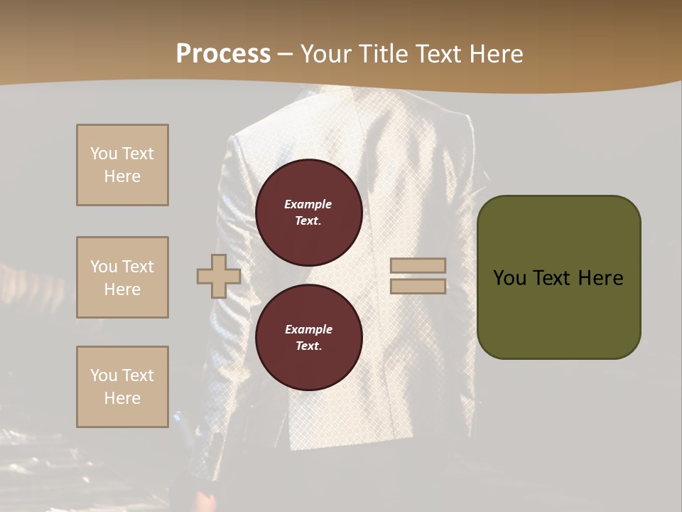 Childhood Torn Bear PowerPoint Template
