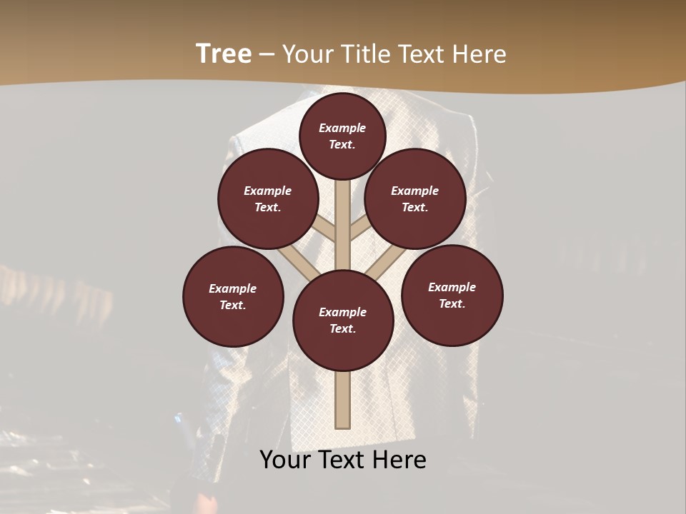 Childhood Torn Bear PowerPoint Template