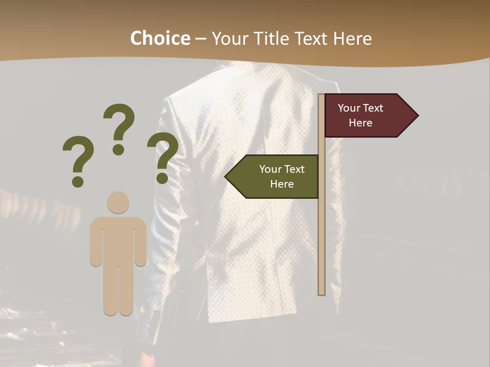 Childhood Torn Bear PowerPoint Template