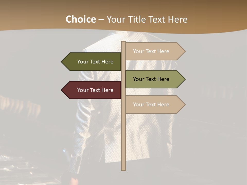 Childhood Torn Bear PowerPoint Template