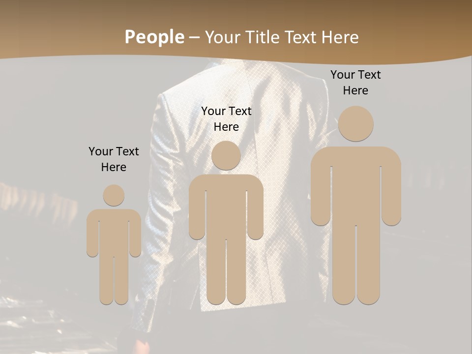 Childhood Torn Bear PowerPoint Template