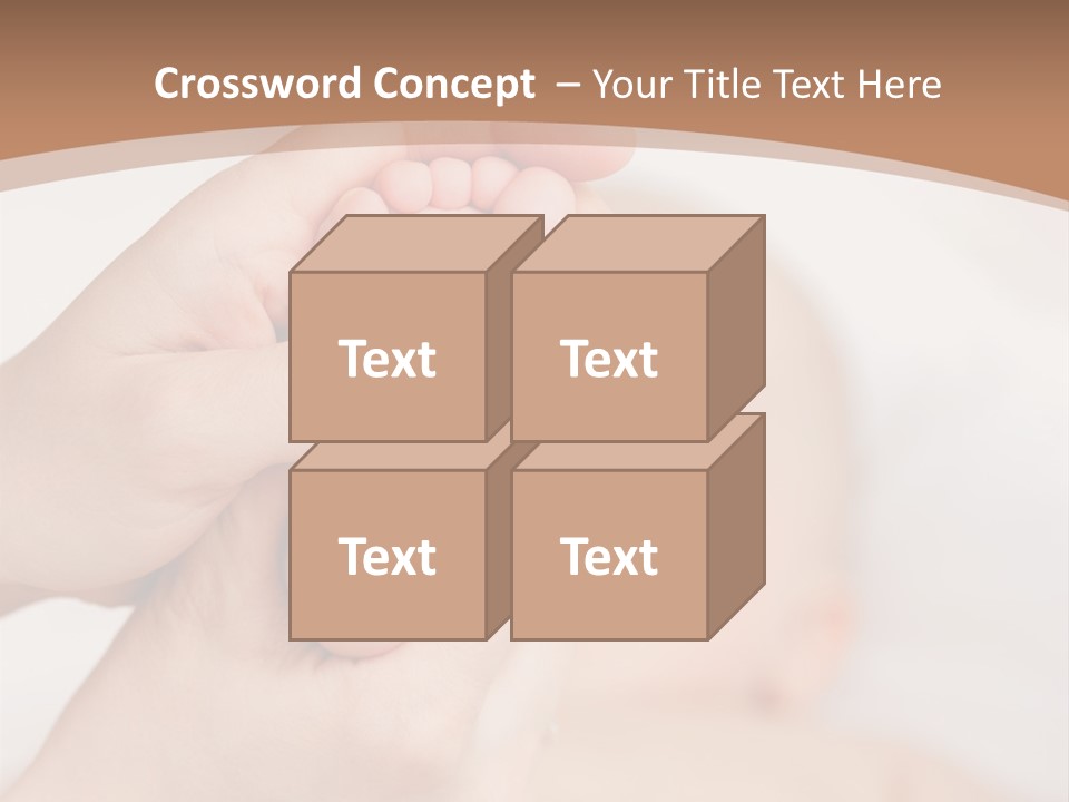 Lying Leg Family PowerPoint Template