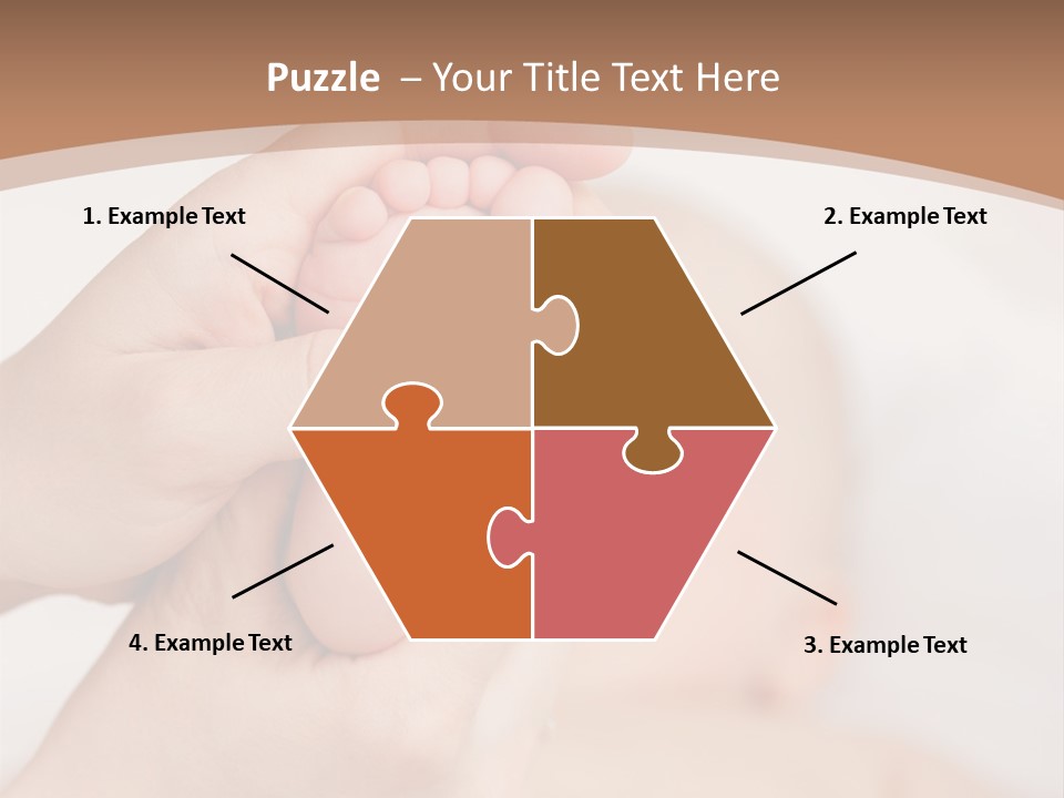 Lying Leg Family PowerPoint Template