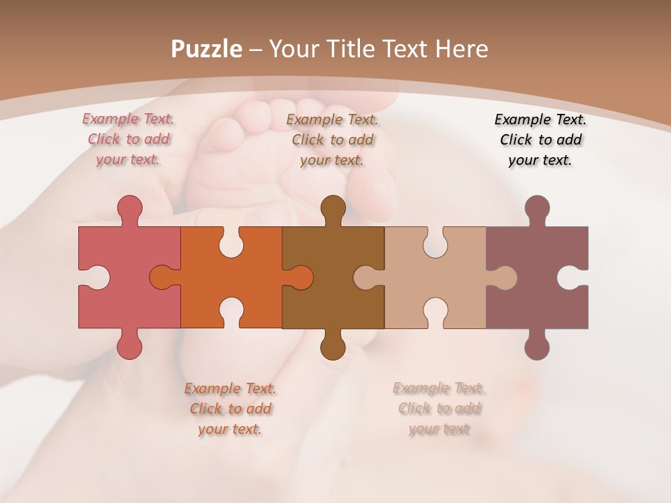 Lying Leg Family PowerPoint Template