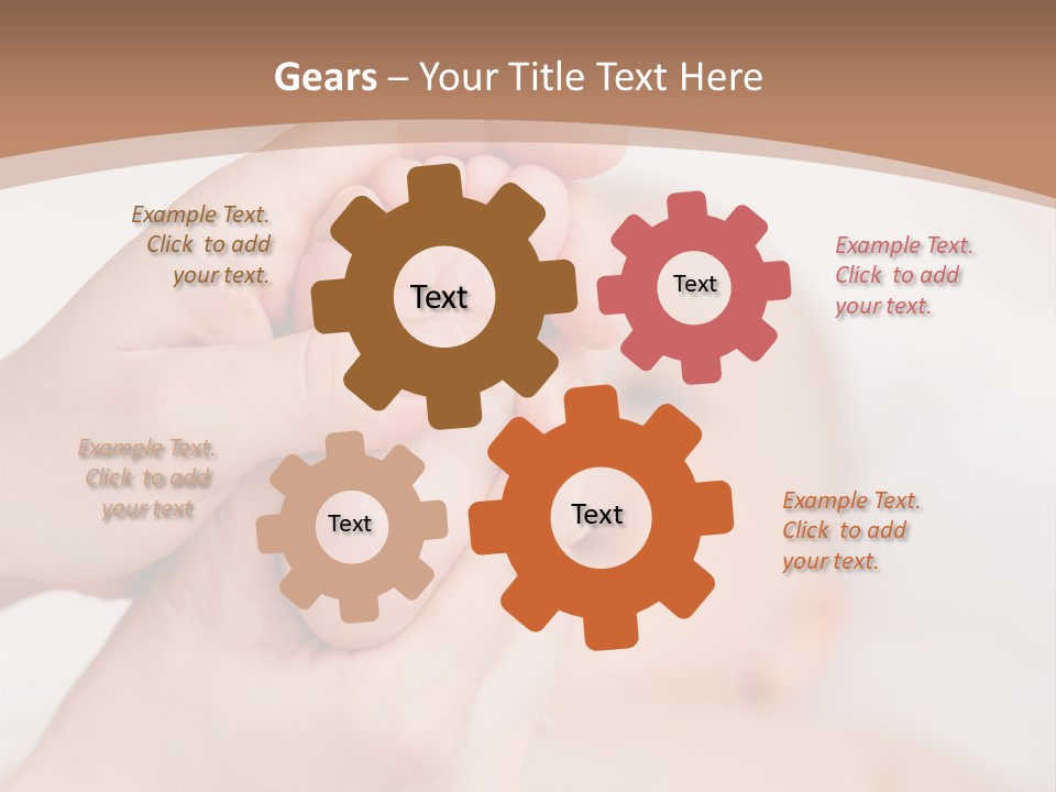 Lying Leg Family PowerPoint Template