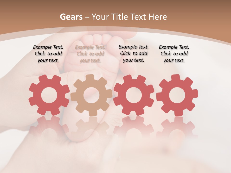 Lying Leg Family PowerPoint Template