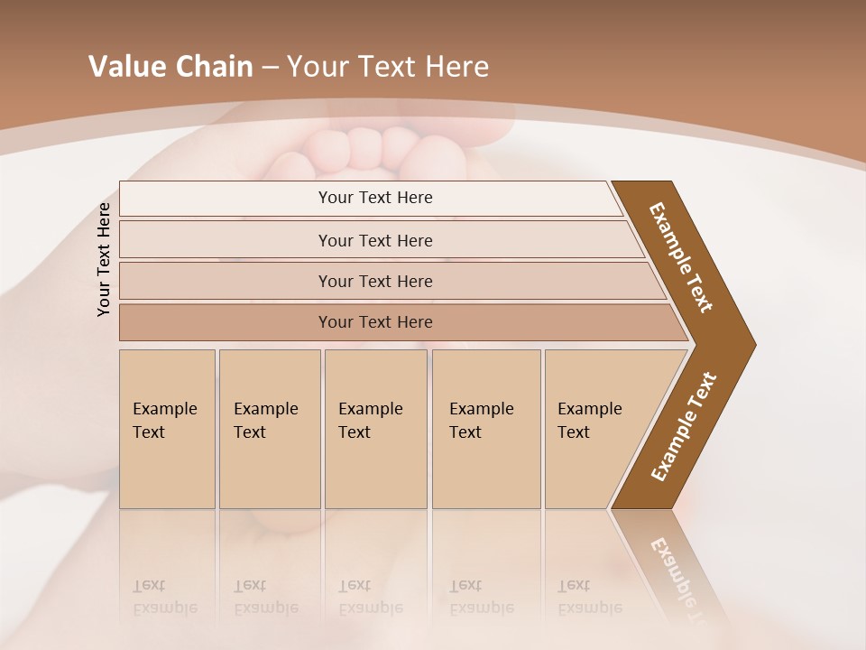 Lying Leg Family PowerPoint Template