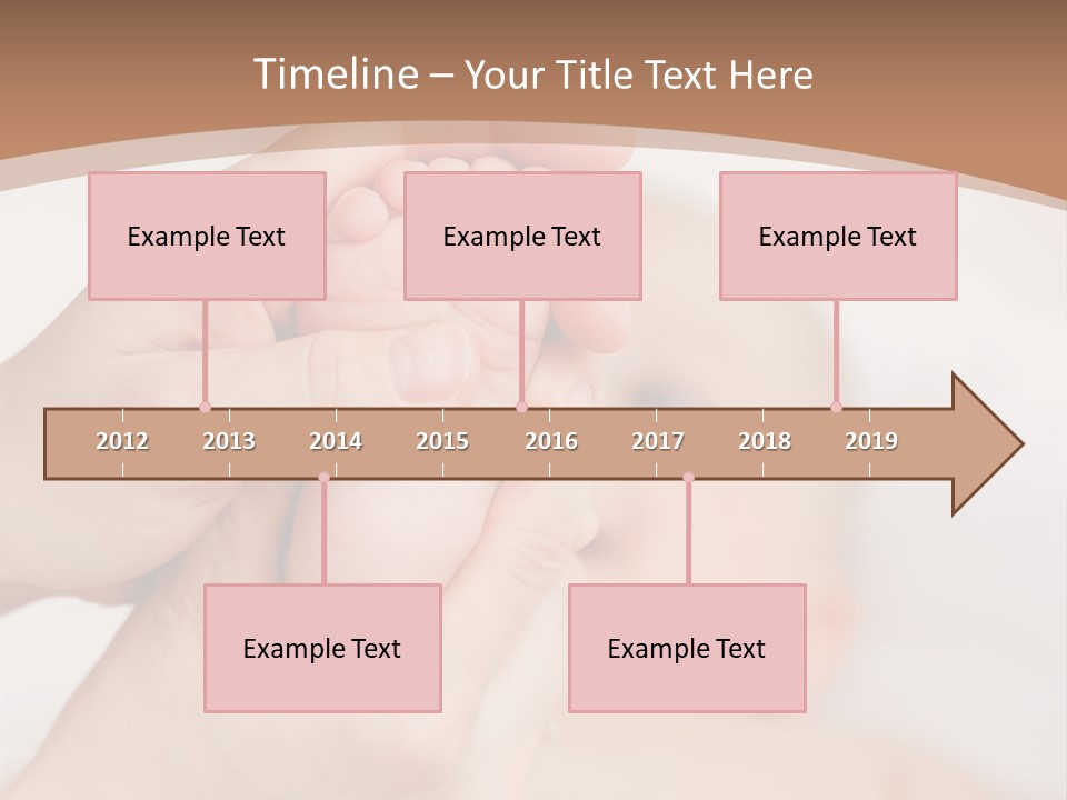 Lying Leg Family PowerPoint Template