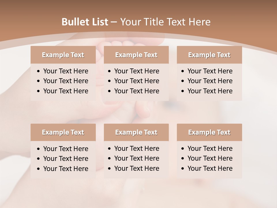 Lying Leg Family PowerPoint Template