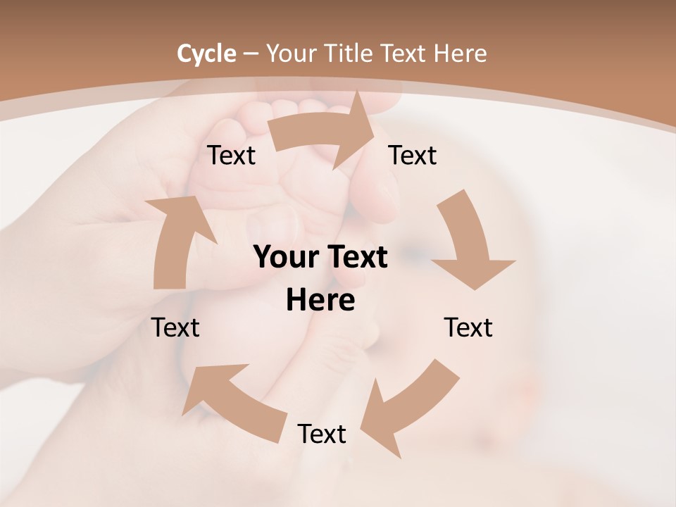 Lying Leg Family PowerPoint Template