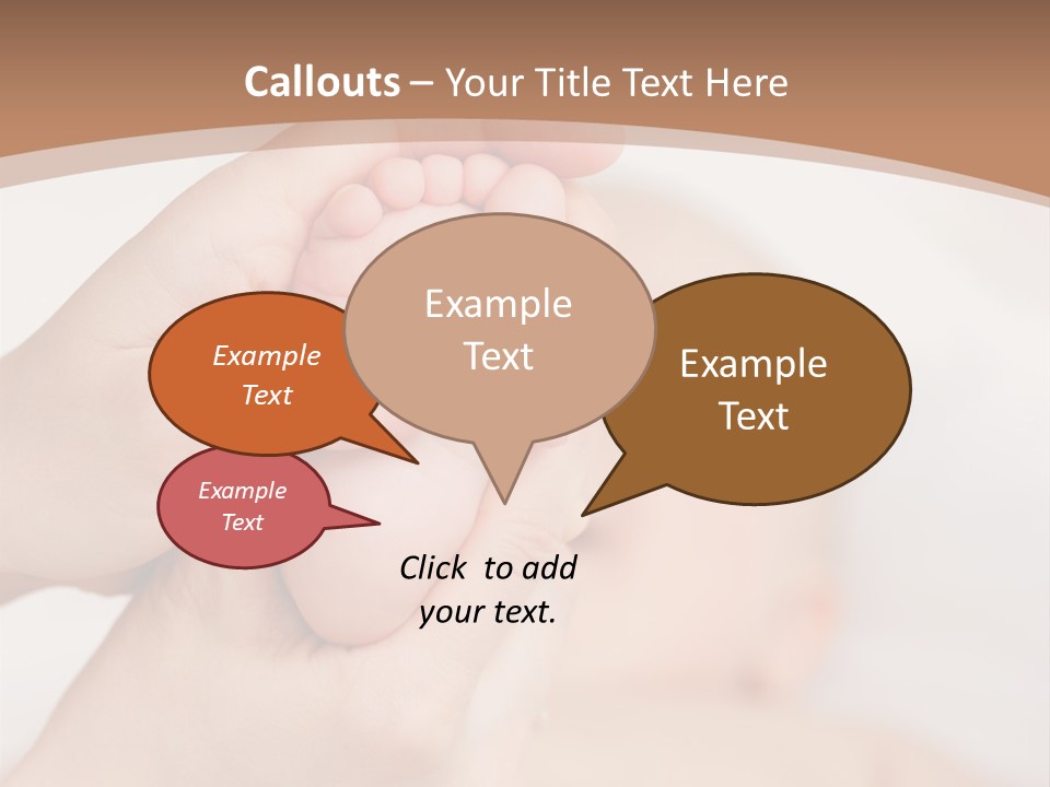 Lying Leg Family PowerPoint Template