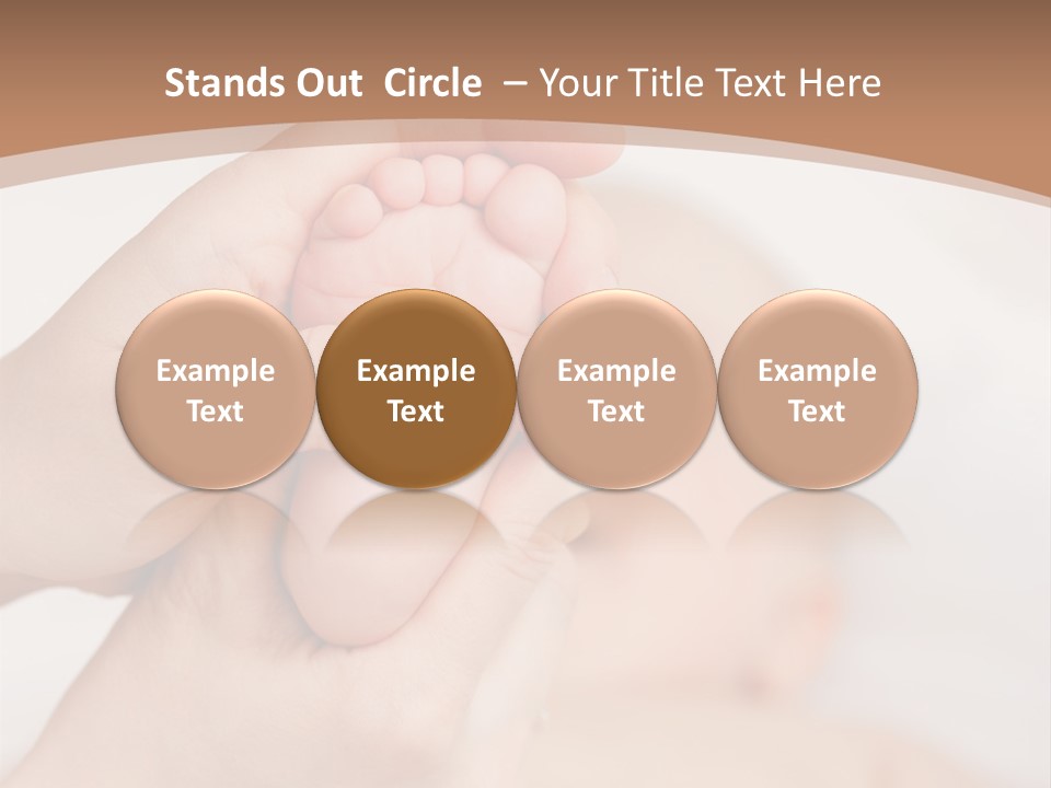 Lying Leg Family PowerPoint Template