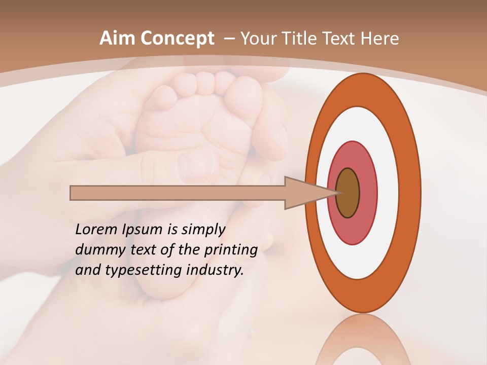 Lying Leg Family PowerPoint Template