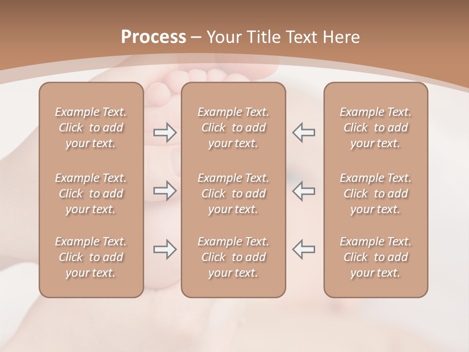 Lying Leg Family PowerPoint Template