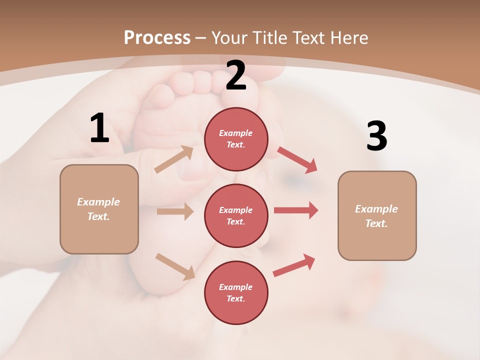 Lying Leg Family PowerPoint Template