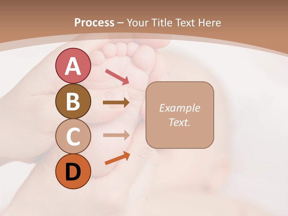 Lying Leg Family PowerPoint Template