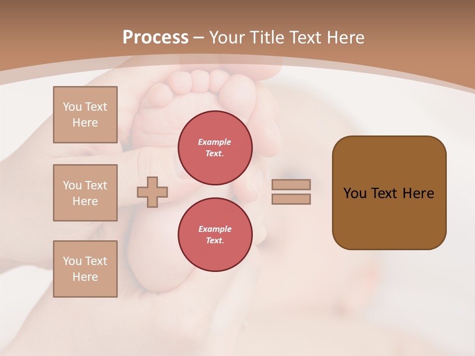 Lying Leg Family PowerPoint Template
