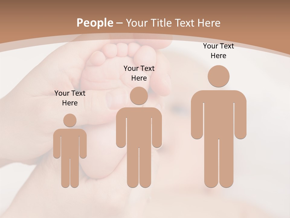 Lying Leg Family PowerPoint Template