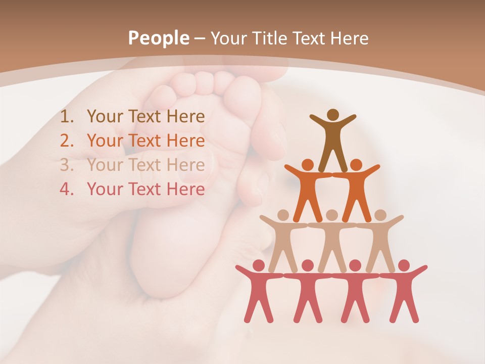 Lying Leg Family PowerPoint Template