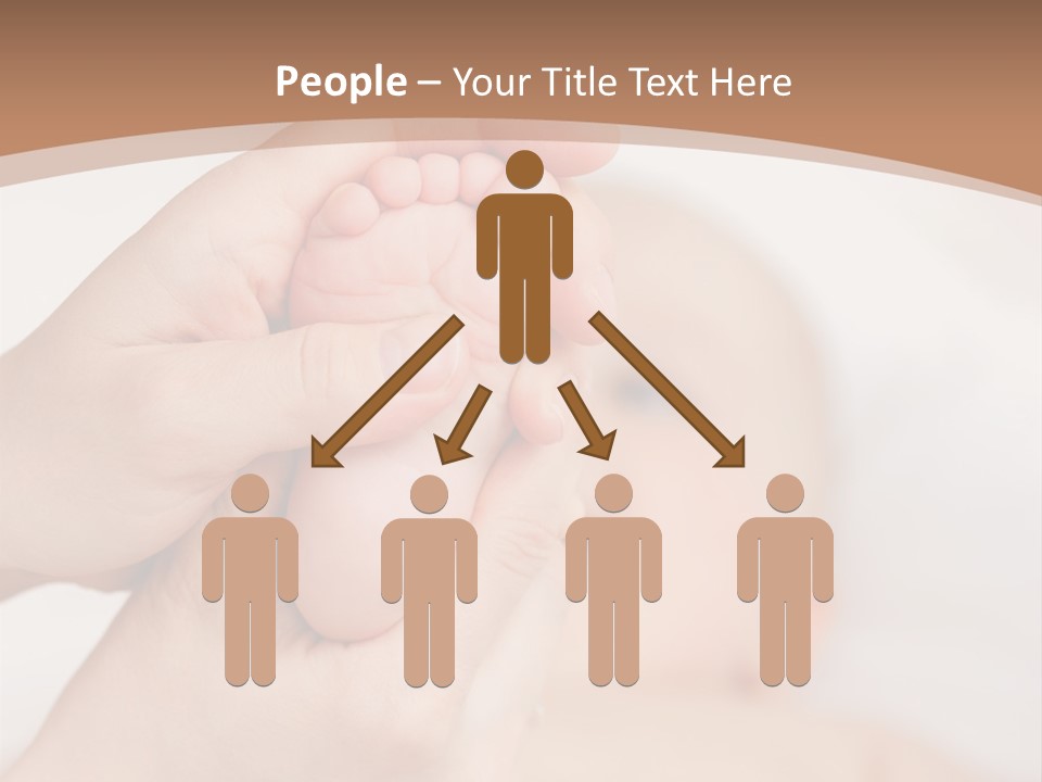 Lying Leg Family PowerPoint Template
