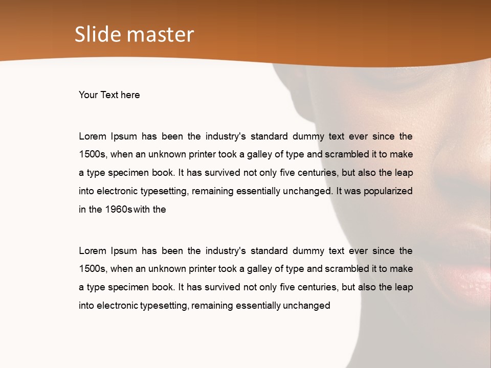 False Person Content PowerPoint Template