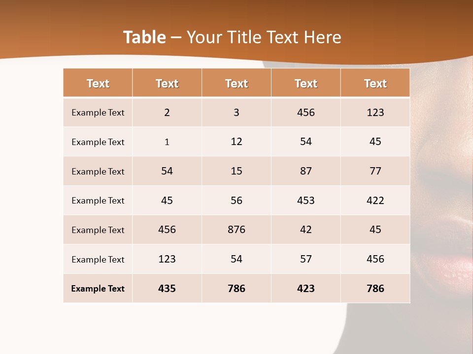 False Person Content PowerPoint Template