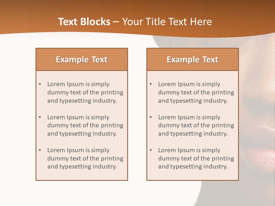 False Person Content PowerPoint Template